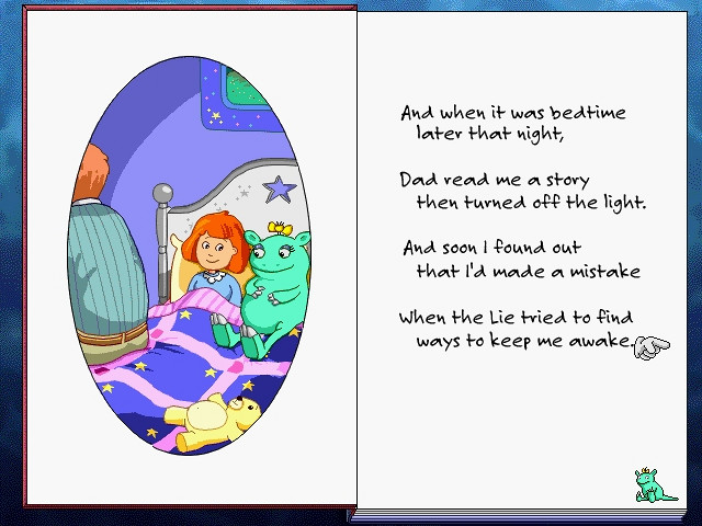 Скриншот из игры Puddle Books: The Lie