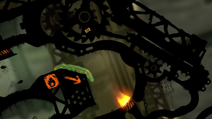 Скриншот из игры Puddle