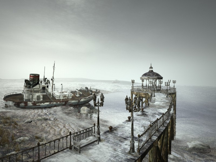 Скриншот из игры Syberia