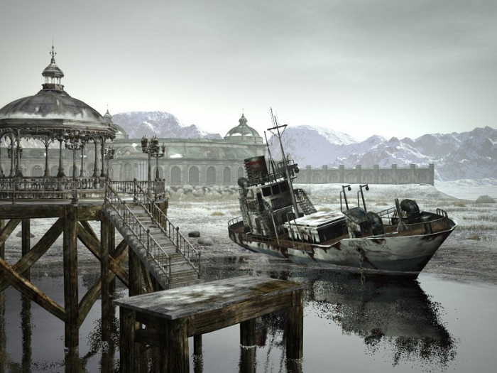 Скриншот из игры Syberia