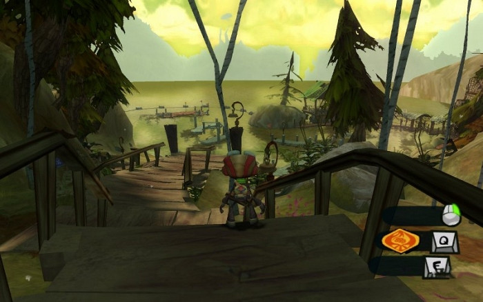 Скриншот из игры Psychonauts