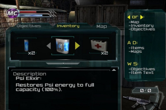 Скриншот из игры Psi-Ops: The Mindgate Conspiracy