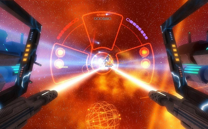 Скриншот из игры PROTECTOR: Космическая боевая платформа