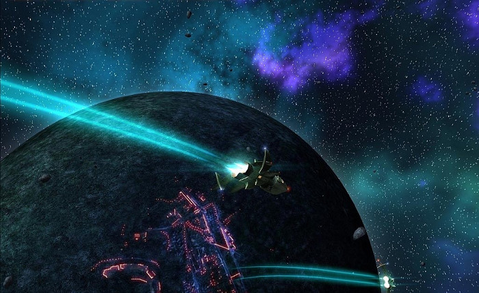 Скриншот из игры PROTECTOR: Космическая боевая платформа