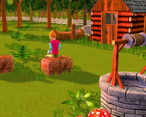 Скриншот из игры Dein Pferdecamp