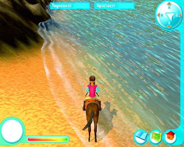 Скриншот из игры Dein Pferdecamp