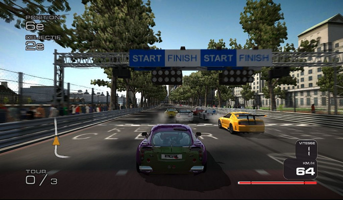 Скриншот из игры Project Gotham Racing 3