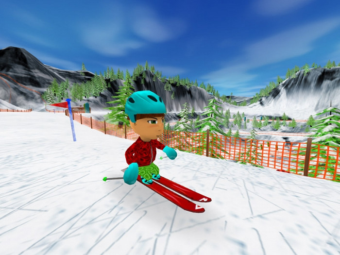 Скриншот из игры SKI