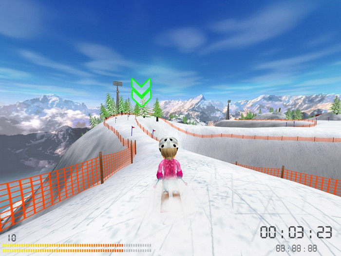 Скриншот из игры SKI