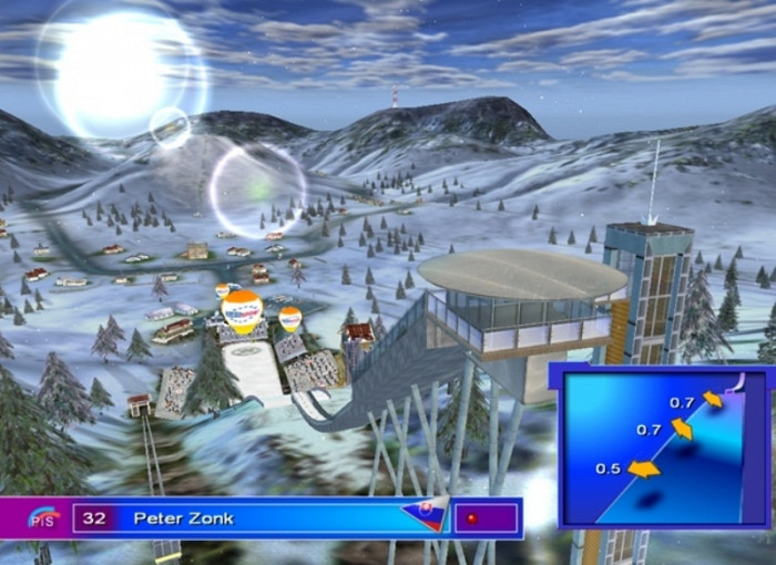 Скриншот из игры Ski Jumping 2004