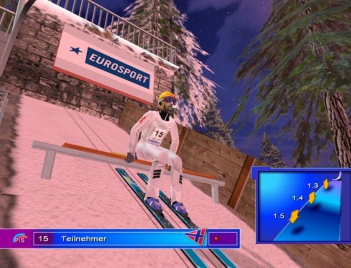 Скриншот из игры Ski Jumping 2004