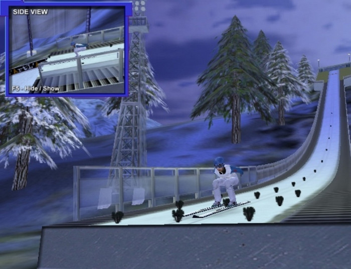 Скриншот из игры Ski Jumping 2004