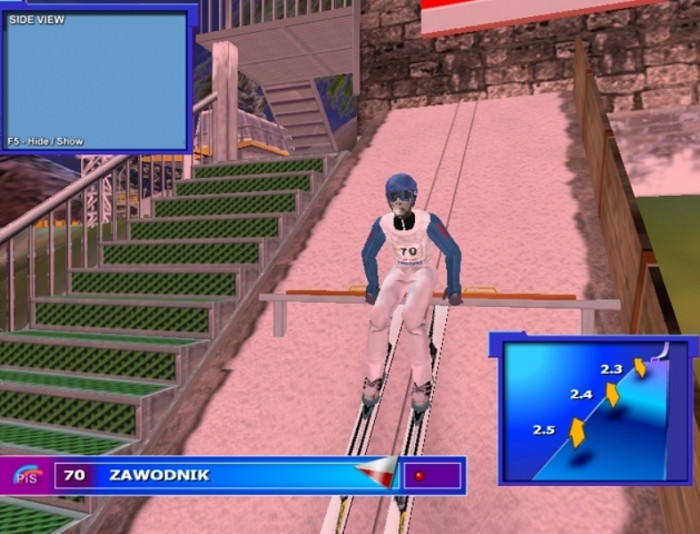 Скриншот из игры Ski Jumping 2004