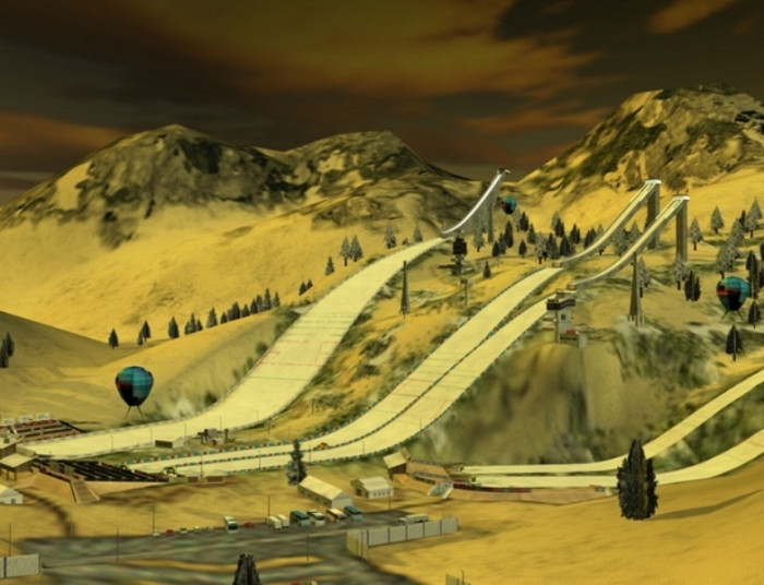 Скриншот из игры Ski Jumping 2004