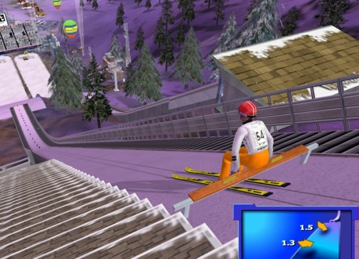 Скриншот из игры Ski Jumping 2004