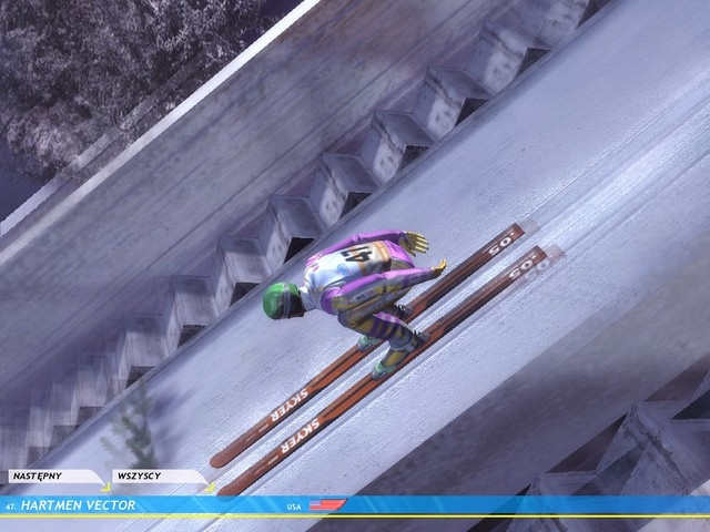 Скриншот из игры Ski Jumping Winter 2006