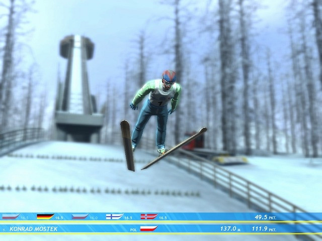 Скриншот из игры Ski Jumping Winter 2006