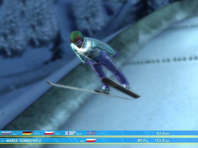 Скриншот из игры Ski Jumping Winter 2006