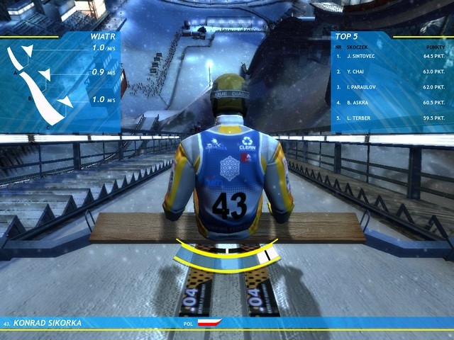 Скриншот из игры Ski Jumping Winter 2006