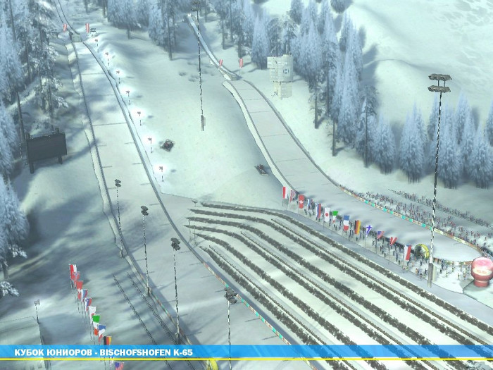 Скриншот из игры Ski Jumping Winter 2006