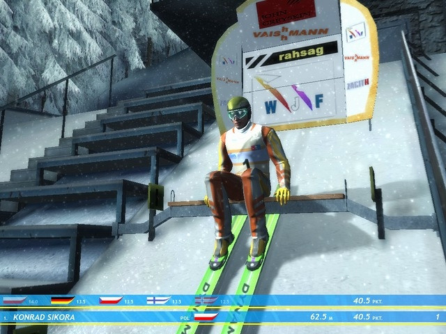 Скриншот из игры Ski Jumping Winter 2006