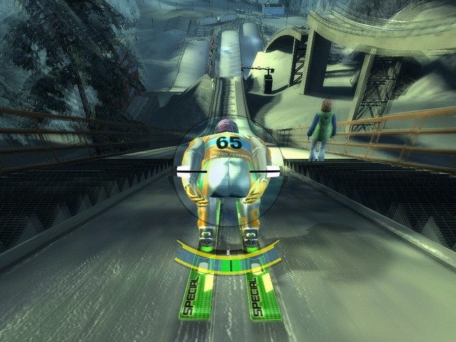 Скриншот из игры Ski Jumping Winter 2006