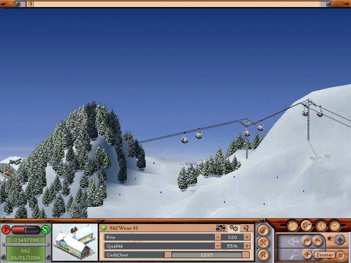 Скриншот из игры Ski Park Manager