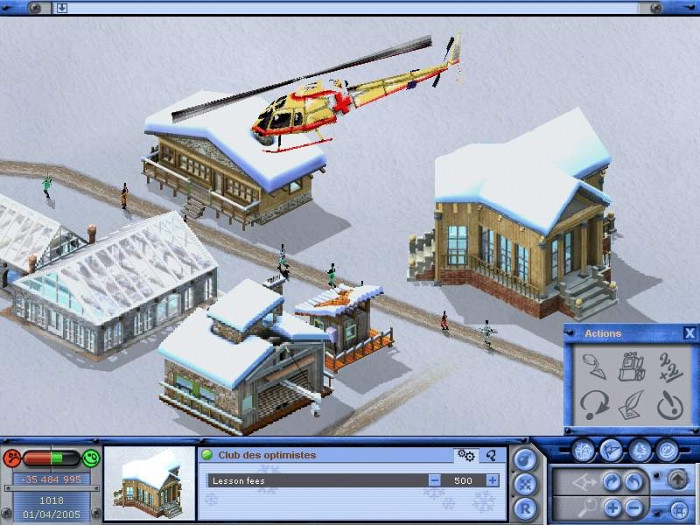 Скриншот из игры Ski Park Manager 2003