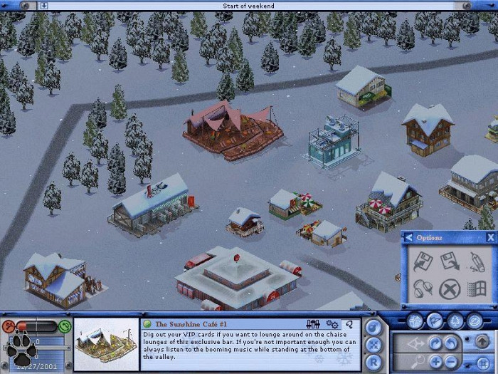 Скриншот из игры Ski Park Manager 2003