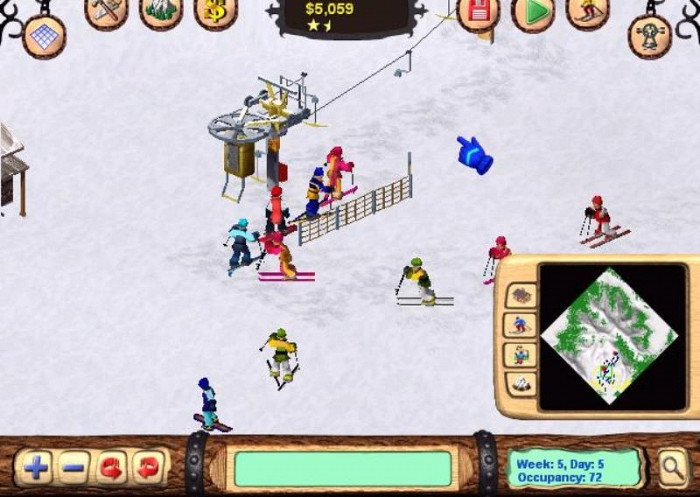 Скриншот из игры Ski Resort Tycoon 2