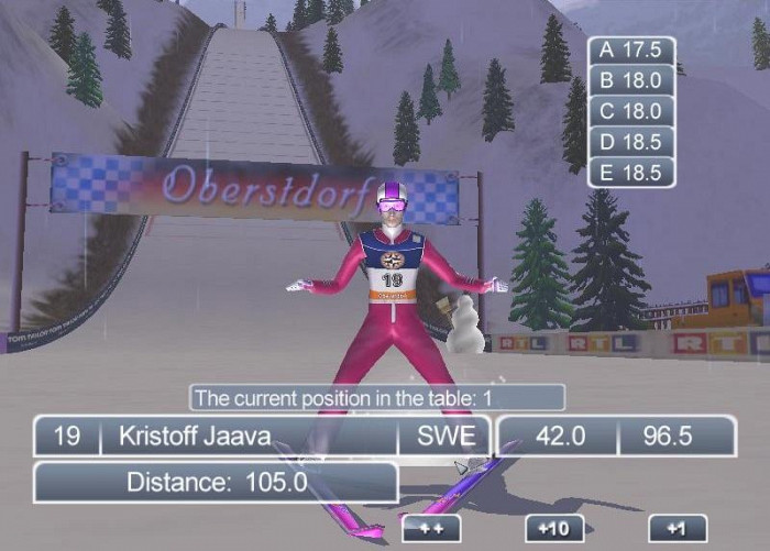 Скриншот из игры Ski-jump Challenge 2002