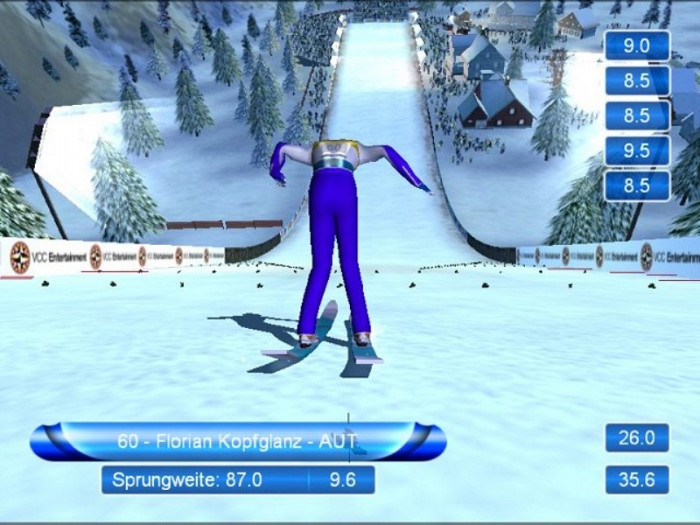 Скриншот из игры Ski-jump Challenge 2002