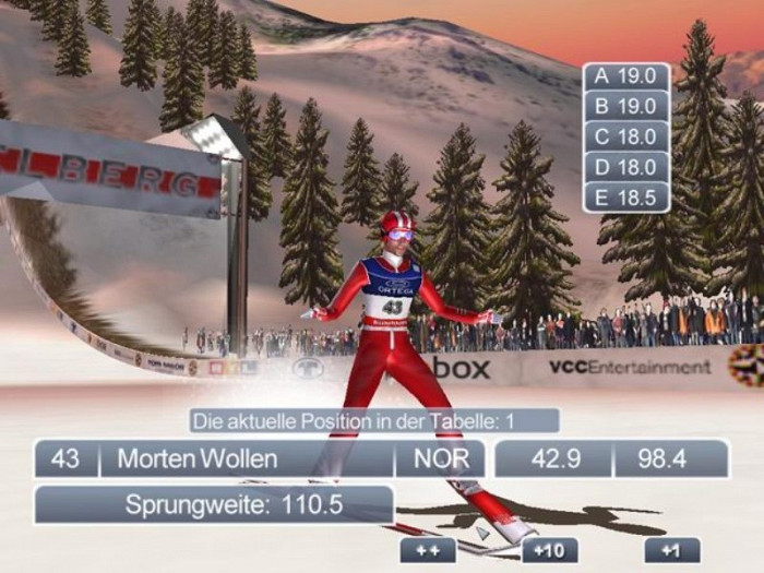 Скриншот из игры Ski-jump Challenge 2002