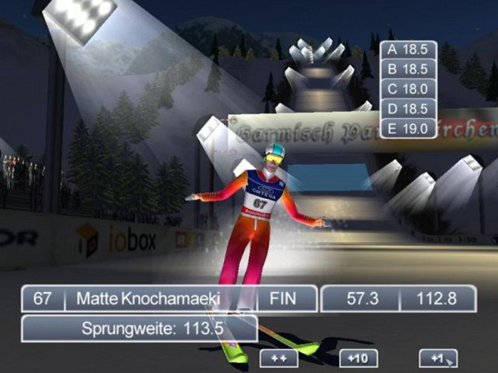 Скриншот из игры Ski-jump Challenge 2002