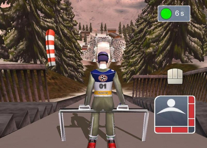 Скриншот из игры Ski-jump Challenge 2002