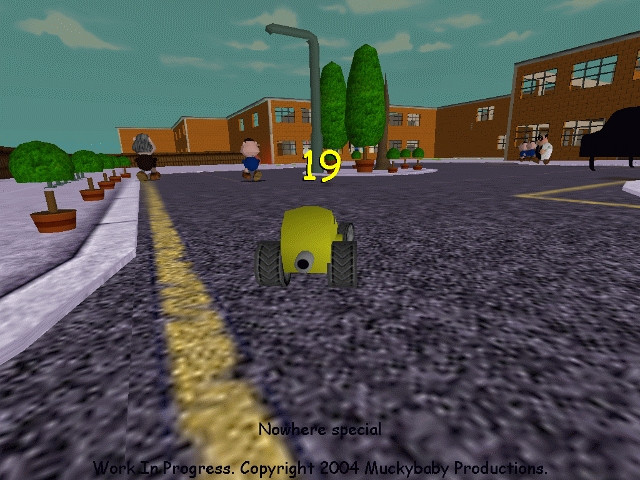 Скриншот из игры Skools Out