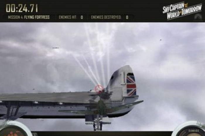 Скриншот из игры Sky Captain: Flying Legion Air Combat Challenge