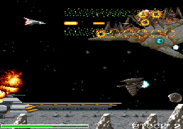Скриншот из игры Xadlak Plus