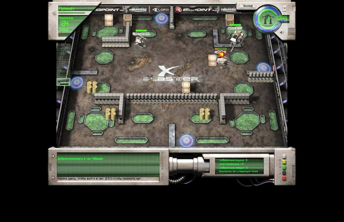 Скриншот из игры XBlaster