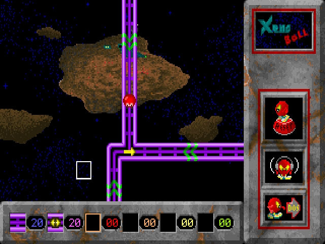 Скриншот из игры XenoBall