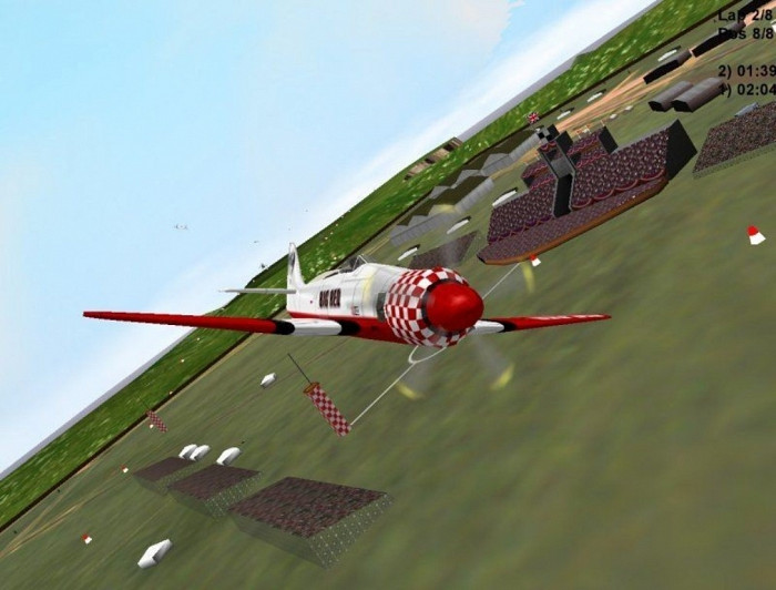Скриншот из игры Xtreme Air Racing