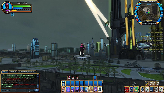 Скриншот из игры Champions Online