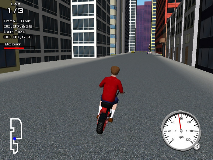 Скриншот из игры Xtreme Moped Racing