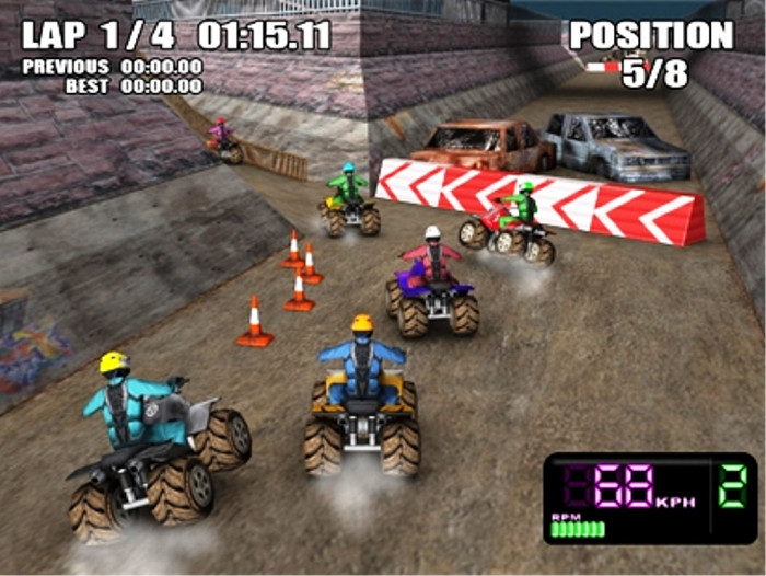 Скриншот из игры XTreme Quads