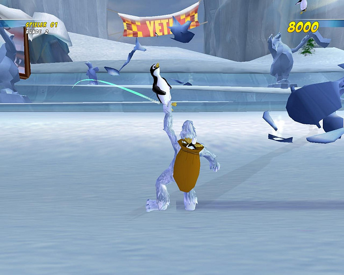 Скриншот из игры Yetisports Arctic Adventure