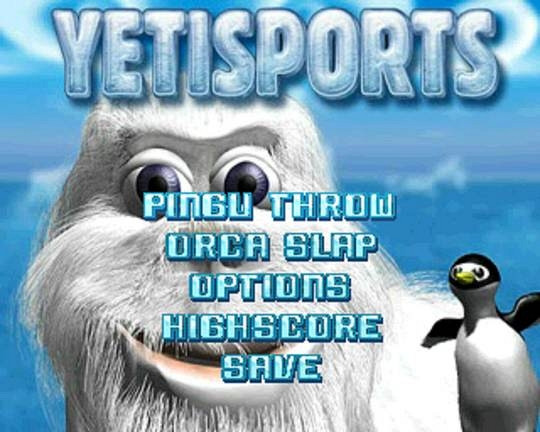 Скриншот из игры Yetisports Deluxe