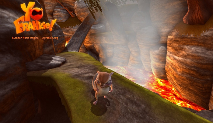 Скриншот из игры Yo Frankie!