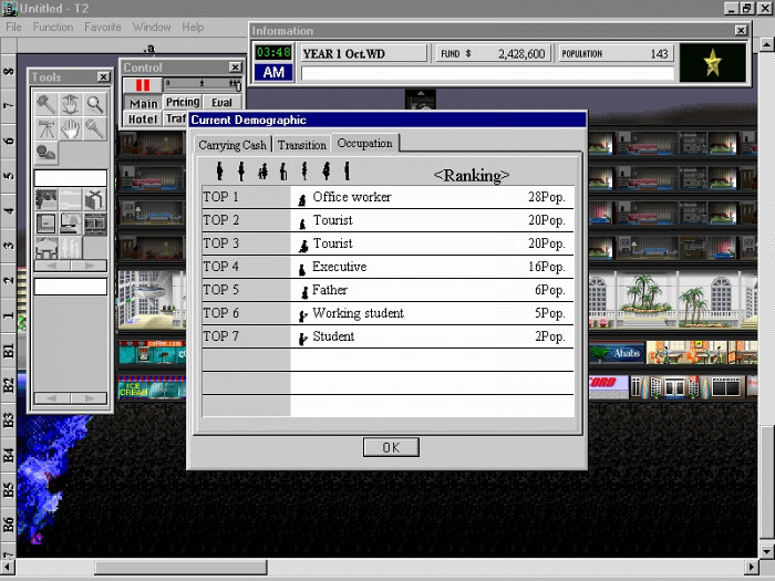 Скриншот из игры Yoot Tower