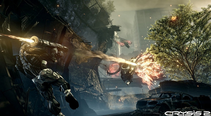 Скриншот из игры Crysis 2