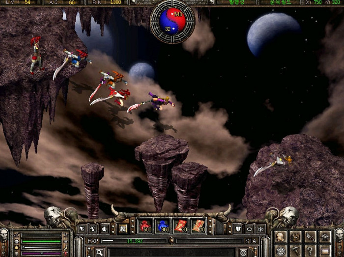 Скриншот из игры SkyBlade: Sword of the Heavens